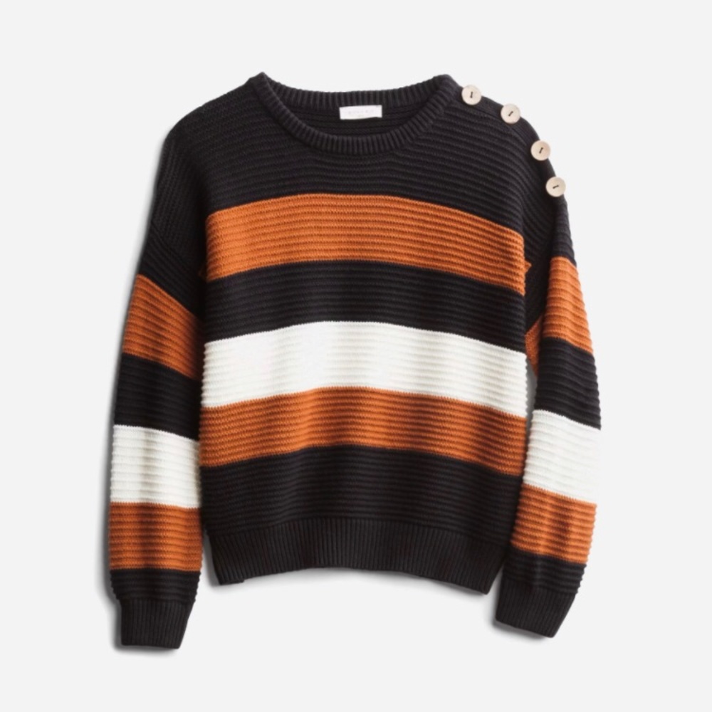 Sophie Rue color block knit sweater